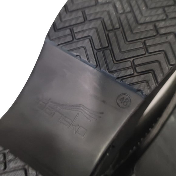 Dansko Personalized Wide Pro black clogs hospital nurse, doctor comfort size 48 - Picture 5 of 8